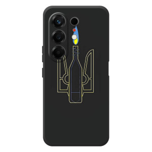Чехол с картинкой (Патриотический ГЕРБ) на TECNO Camon 50 (Герб - Молотова)