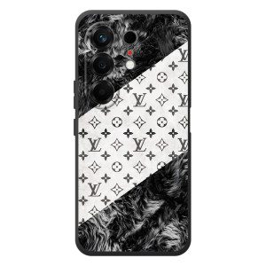 Чехол Стиль Louis Vuitton на TECNO Camon 50 – LV на белом