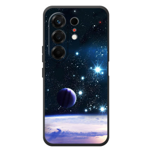 Чехол (ТПУ) с планетами на TECNO Camon 50 – Космический вид