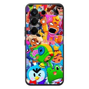 Силиконовый Чехол на TECNO Camon 50 с картинкой Brawl Stars