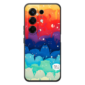 Силиконовый чехол с котиком для TECNO Camon 50 (Mew)