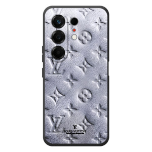 Текстурный Чехол Louis Vuitton для Техно Камон 50 (Белый ЛВ)