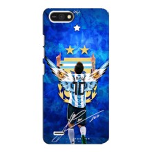 Чехлы для TECNO POP 2F (Leo чемпион) (AlphaPrint) (Месси сборная)