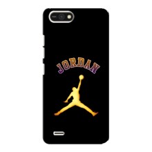 Чохли для TECNO POP 2F - з картинкою JORDAN (AlphaPrint) (Jordan Gold)