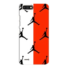 Чохли для TECNO POP 2F - з картинкою JORDAN (AlphaPrint) (Лого Джордан)