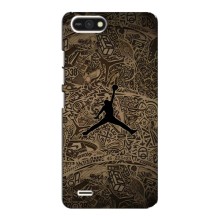 Чохли для TECNO POP 2F - з картинкою JORDAN (AlphaPrint) (Logo Jordan)