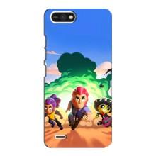 Чехол для TECNO POP 2F Бравл Старс (VPrint)