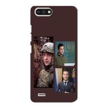 Чехол для TECNO POP 2F (AlphaPrint - с принтом Зеленского)
