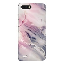 Мраморний чехол на TECNO POP 2F (VPrint) (Пурпурний Мрамор)