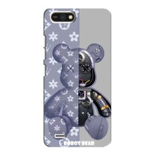 Силиконовый чехол для TECNO POP 2F – Медведь Louis Vuitton