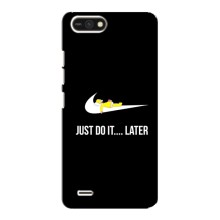 Силиконовый Чехол на TECNO POP 2F с картинкой Nike (Later)