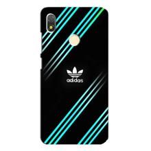 Чехлы Адидас для TECNO POP 3 (AlphaPrint) (Адидас с полосами)