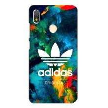 Чехлы Адидас для TECNO POP 3 (AlphaPrint) (Яркий Адидас)