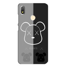 Чехлы для TECNO POP 3 - Bearbrick Louis Vuitton (PREMIUMPrint) (БеарБрик глаза)