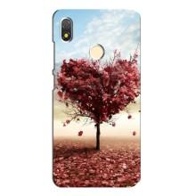 Чехлы для любимой на Техно Поп 3 (VPrint) (Дерево сердце)