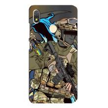 Чехлы с картинкой ЗСУ для TECNO POP 3 (AlphaPrint) (Воин ВСУ)