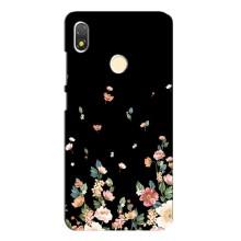 Чохол для ТЕКНО ПОП 3 - з принтом (Дизайнерські) (AlphaPrint) (Маленькі квіти)