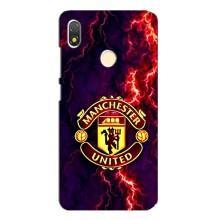Чехол Манчестер Юнайтед для Техно Поп 3 (AlphaPrint) (огненный Манчестер)