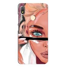 Чехол с печатью для TECNO POP 3 - (Мода) (AlphaPrint) (Макияж)