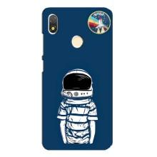 Чехол NASA для TECNO POP 3 (AlphaPrint) (Мальчик в шлеме)