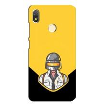 Чехол PUBG для Техно Поп 3 (AlphaPrint) (Пабг в шлеме)