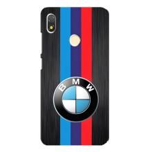 Чехол для Техно Поп 3 - с принтом БМВ (AlphaPrint) (Лого BMW)