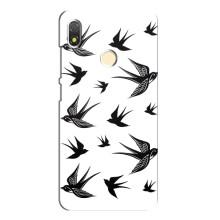 Чехол с птицами на TECNO POP 3 (VPrint) (Ласточки)