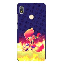 Чохол (ТПУ) з Героями Бравл Старс на TECNO POP 3 (Пенні у вогні)