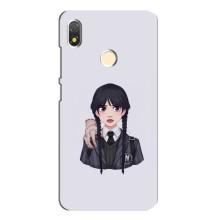 Чехлы Венсдей на TECNO POP 3 Уэнсдей (AlphaPrint) (Уэнздей и Вещь)