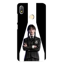 Чехлы Венсдей на TECNO POP 3 Уэнсдей (AlphaPrint) (W-Wednesday)