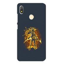 Naruto Anime Чехлы для Техно Поп 3 (AlphaPrint) – золотой Наруто