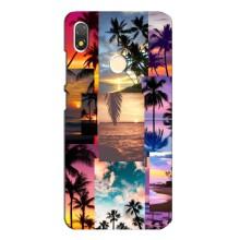 Силиконовый чехол с КАРТИНКАМИ лето для TECNO POP 3 (AlphaPrint) (Летний отпуск)