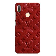 Текстурный Чехол Louis Vuitton для Техно ПоП 3 (Красный ЛВ)