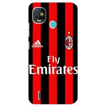 Чохли для TECNO Pop 4 LTE (VPrint) - Футбольні клуби (Milan)