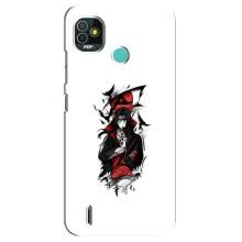 Чохли на тему: Ітачи Учіха для TECNO Pop 4 LTE (AlphaPrint) (Ітачі з атрибутами)