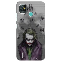Чехлы с картинкой Джокера на TECNO Pop 4 LTE – Joker клоун