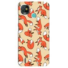 Чохли з картинкою Лисичка для TECNO Pop 4 LTE (VPrint) (Лисички)