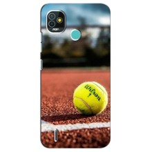 Чехлы с принтом Спортивная тематика для TECNO Pop 4 LTE – Теннисный корт