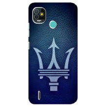 Чехлы с тематикой "Крутые машины" на TECNO Pop 4 LTE – Лого Maserati