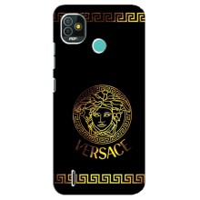 Чехлы VERSACE для Техно Поп 4 ЛТЕ (PREMIUMPrint) (Logo Versace)