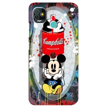 Чехол Disney Mouse TECNO Pop 4 LTE (PREMIUMPrint) (Американский Маус)