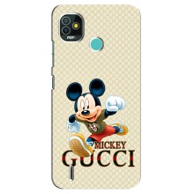 Чехол Disney Mouse TECNO Pop 4 LTE (PREMIUMPrint) (Mikki Gucci)