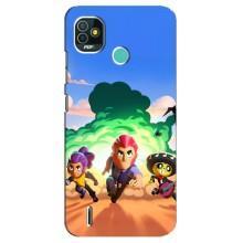 Чехол для TECNO Pop 4 LTE Бравл Старс (VPrint) (Бравел Старс)