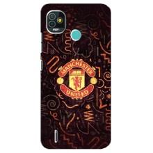 Чохол Манчестер Юнайтед для ТЕКНО Поп 4 ЛТЕ (AlphaPrint) (емблема МЮ)