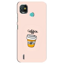 Чехол с изображением  вкусной еды для TECNO Pop 4 LTE – Кружка кофе