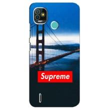 Чеохол для TECNO Pop 4 LTE з картинкою Supreme (AlphaPrint) (Стиль Supreme)