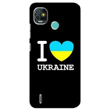 Чехол с Украинской символикой на Техно Поп 4 лте