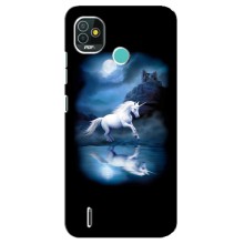 Чехол Unicorn на TECNO Pop 4 LTE – Единорог