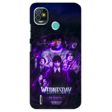 Чехол с дизайном Венздей 2 на TECNO Pop 4 LTE