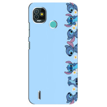 Чехол с принтом Стич на TECNO Pop 4 LTE – Стич фон